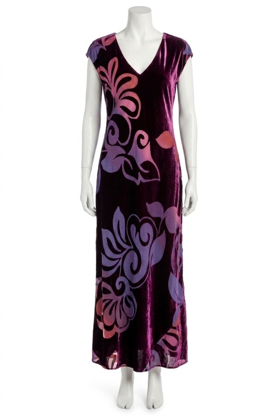 NEW JOHNNY WAS toto bias maxi dress in kosmic dream